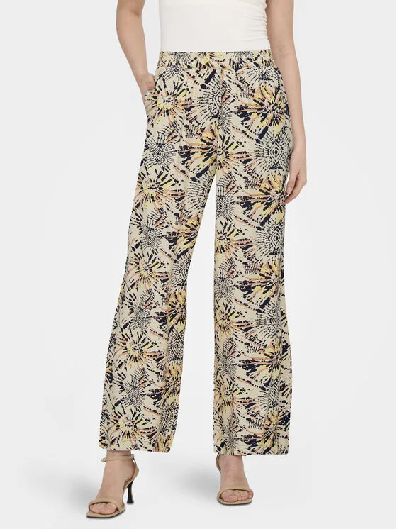 Stoffhose · Beige · Regular Fit