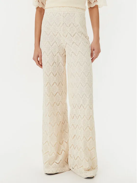 Stoffhose · Beige · Regular Fit