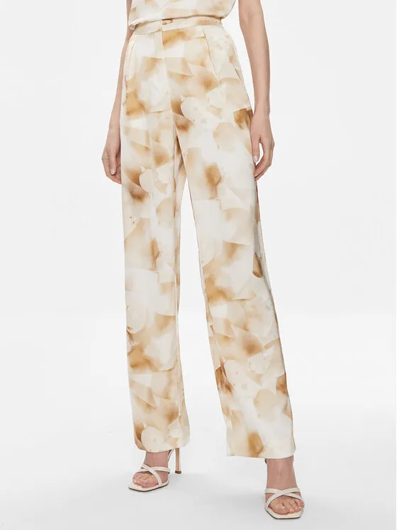 Stoffhose · Beige · Regular Fit