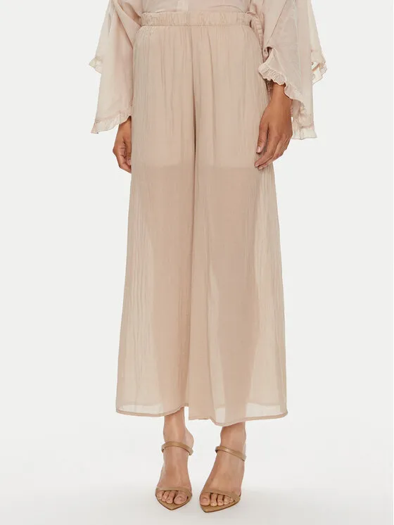 Stoffhose · Beige · Regular Fit