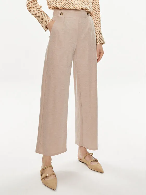 Stoffhose · Beige · Regular Fit