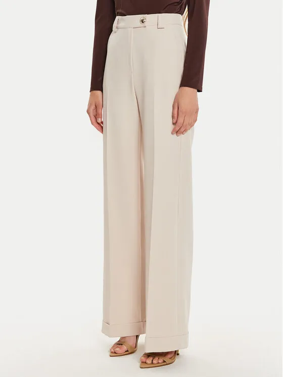 Stoffhose · Beige · Regular Fit