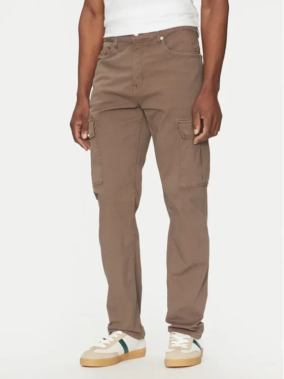 Stoffhose · Braun · Regular Fit