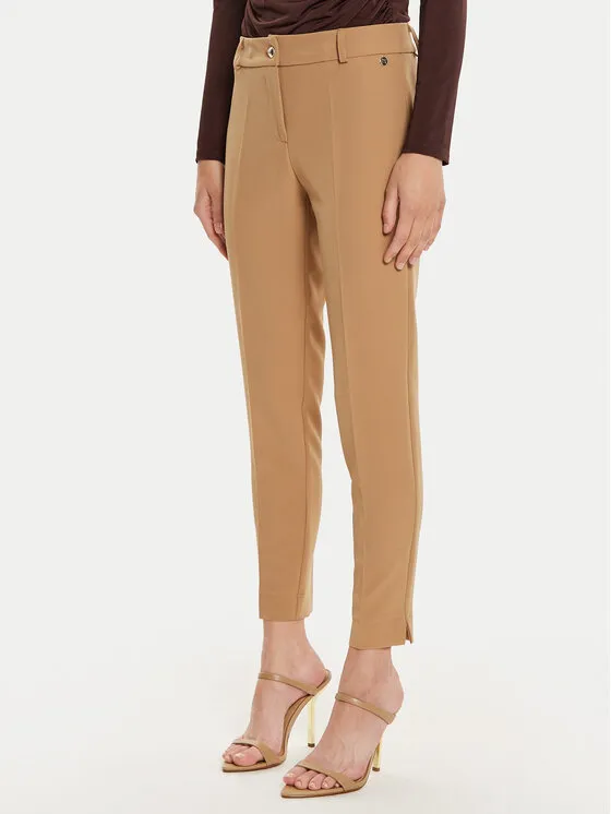 Stoffhose · Braun · Regular Fit