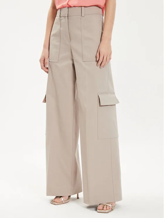 Stoffhose · Écru · Regular Fit