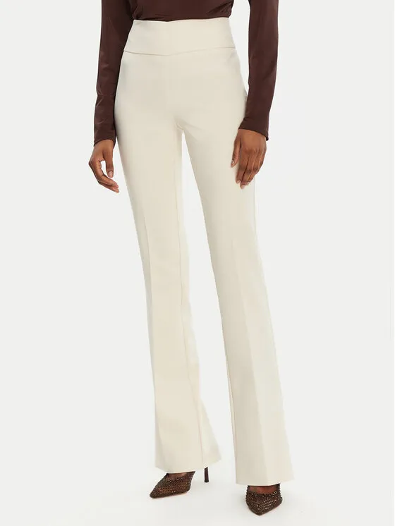 Stoffhose · Écru · Regular Fit