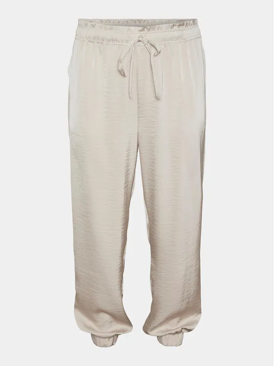 Stoffhose · Écru · Relaxed Fit