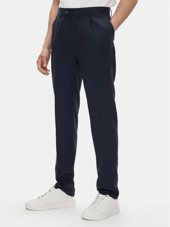 Stoffhose · Dunkelblau · Regular Fit