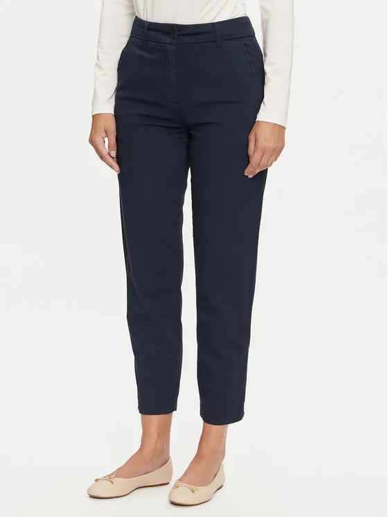 Stoffhose · Dunkelblau · Regular Fit