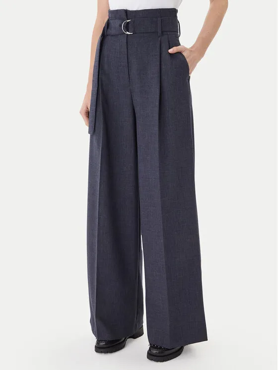 Stoffhose · Dunkelblau · Regular Fit