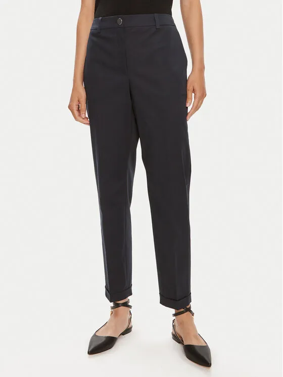 Stoffhose · Dunkelblau · Regular Fit