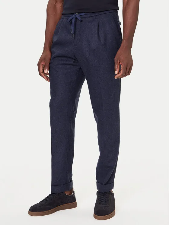 Stoffhose · Dunkelblau · Regular Fit