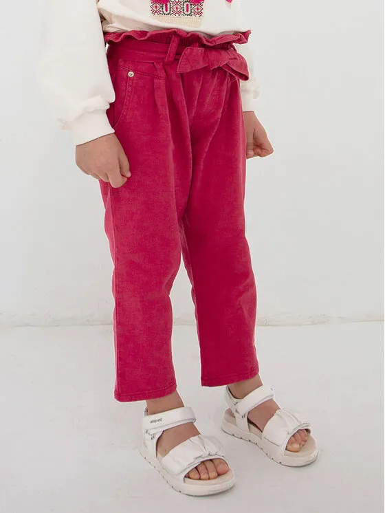 Stoffhose · Dunkelrot