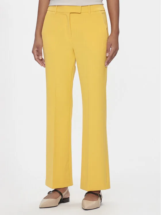 Stoffhose · Gelb · Regular Fit