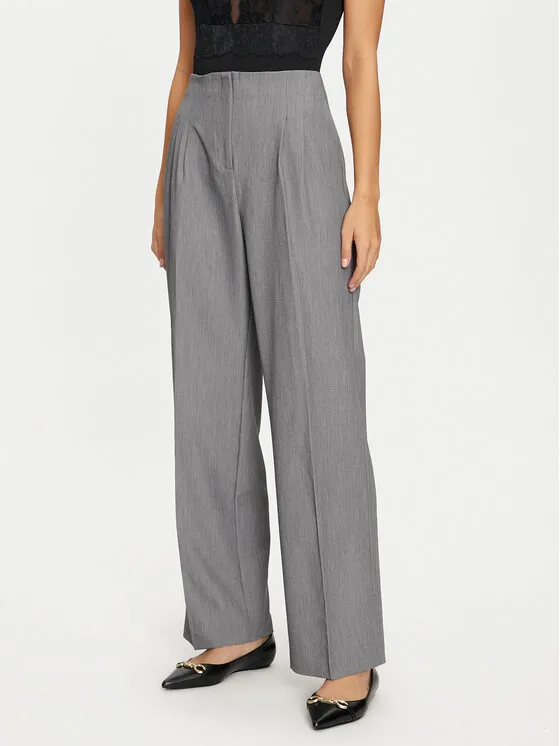 Stoffhose · Grau · Regular Fit