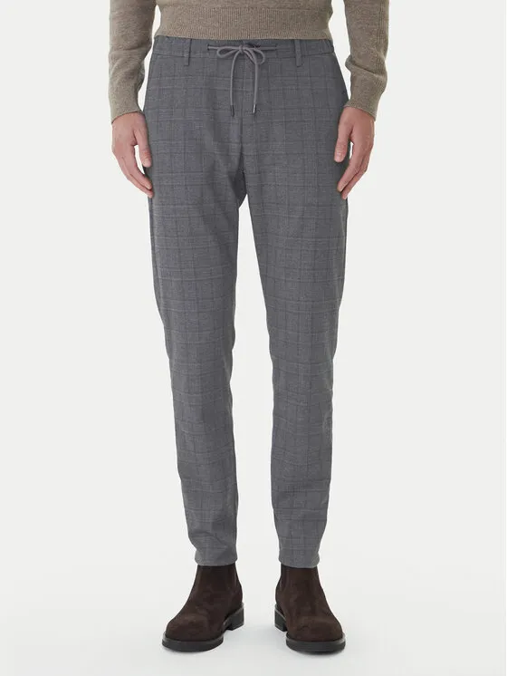 Stoffhose · Grau · Regular Fit