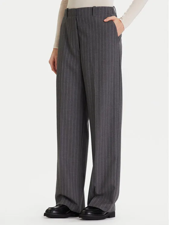 Stoffhose · Grau · Regular Fit