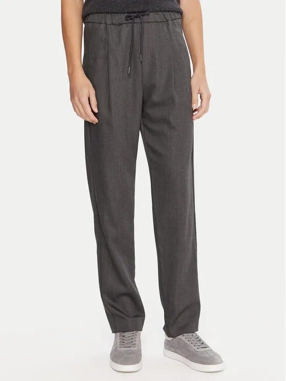 Stoffhose · Grau · Regular Fit