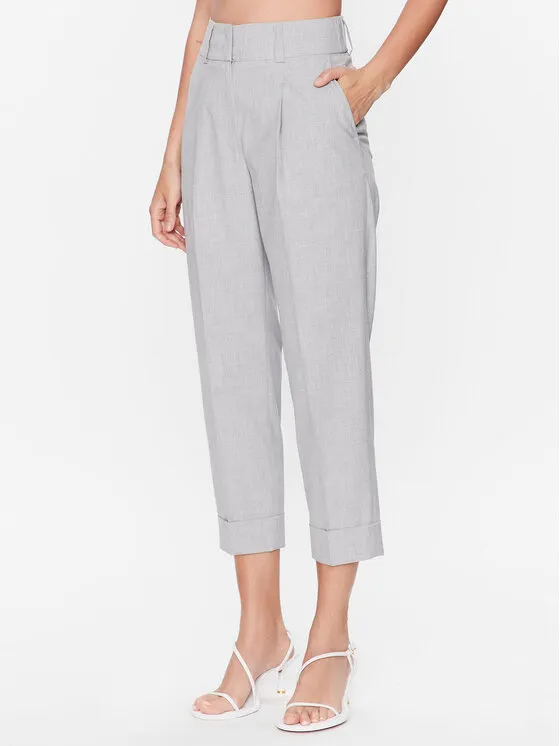 Stoffhose · Grau · Regular Fit