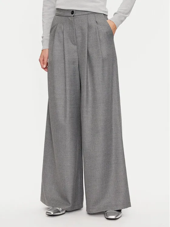 Stoffhose · Grau · Regular Fit