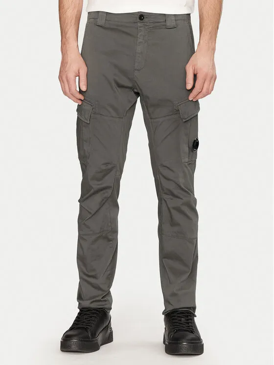 Stoffhose · Grau · Regular Fit