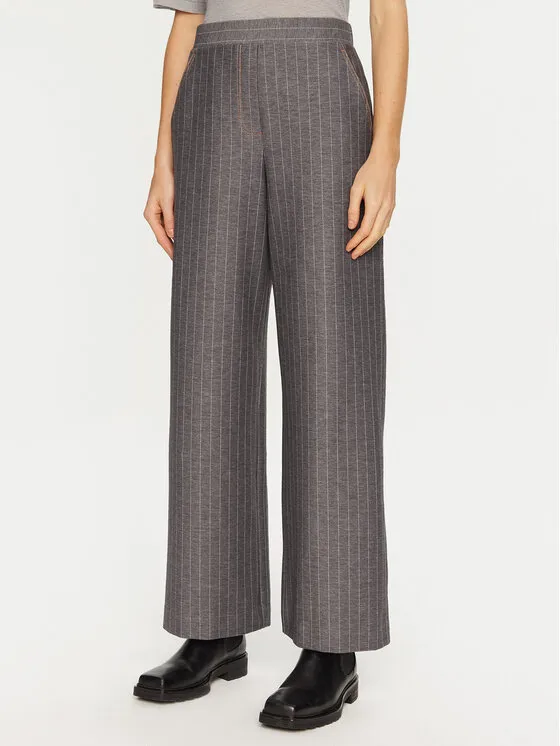 Stoffhose · Grau · Regular Fit