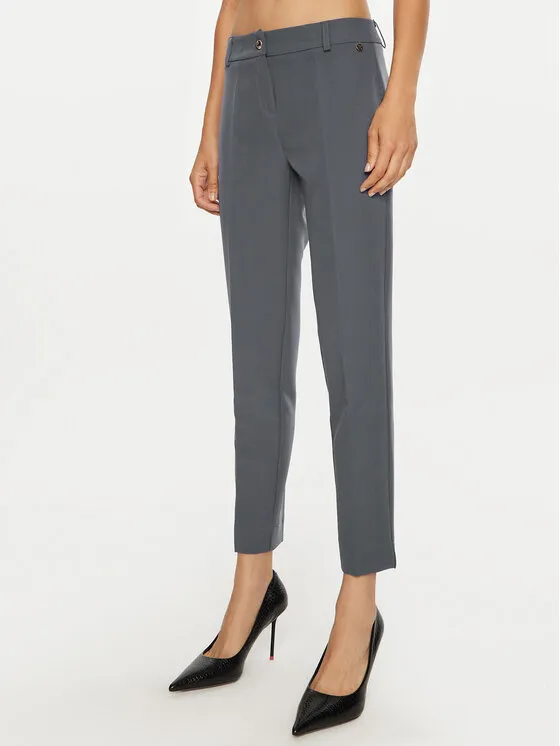 Stoffhose · Grau · Regular Fit