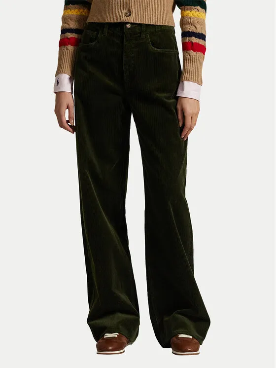 Stoffhose · Grün · Regular Fit