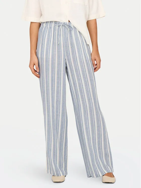 Stoffhose · Himmelblau · Relaxed Fit