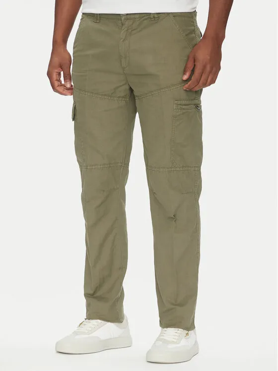 Stoffhose · Khakifarben · Regular Fit