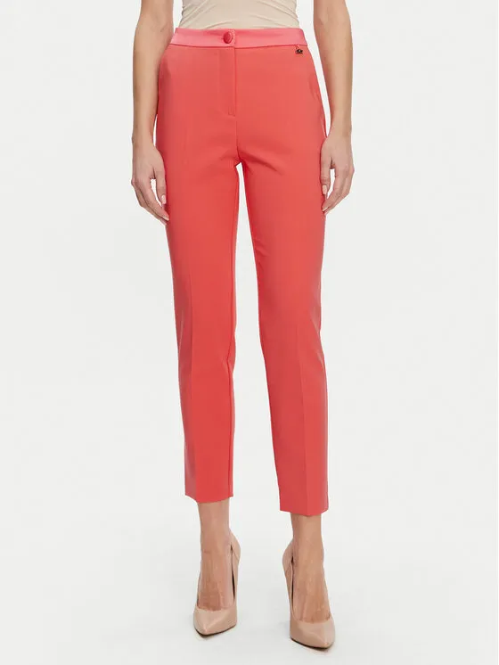 Stoffhose · Korallenfarben · Regular Fit