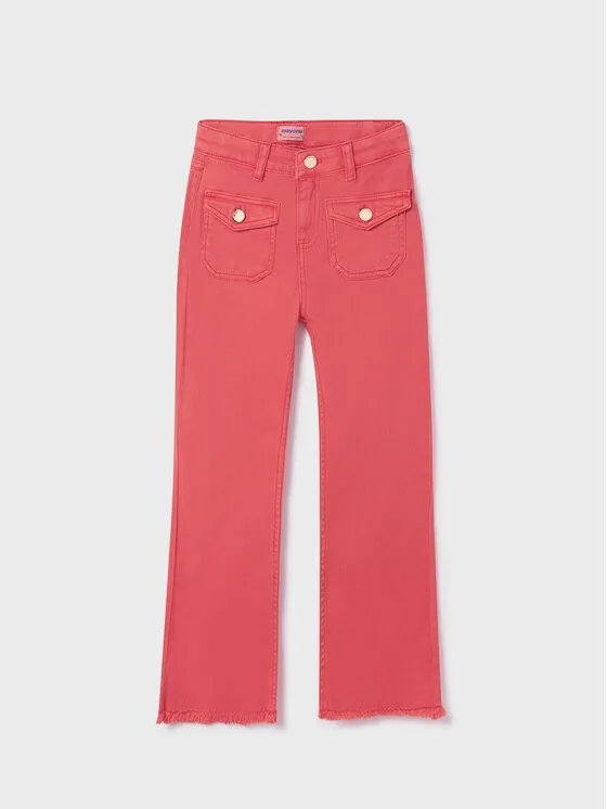 Stoffhose · Korallenfarben