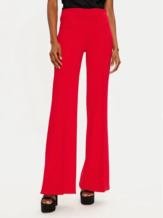 Stoffhose · Rot · Regular Fit