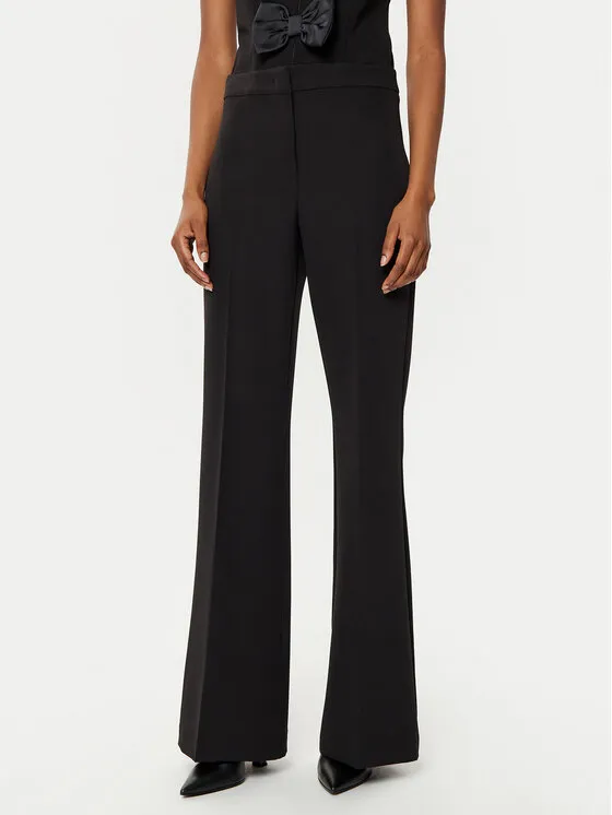 Stoffhose · Schwarz · Regular Fit