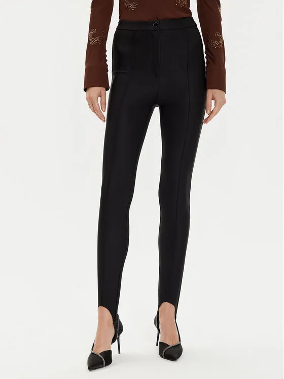 Stoffhose · Schwarz · Regular Fit