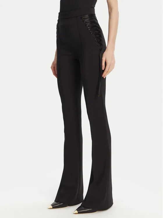 Stoffhose · Schwarz · Regular Fit