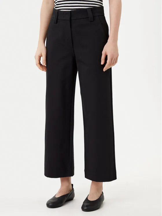 Stoffhose · Schwarz · Regular Fit