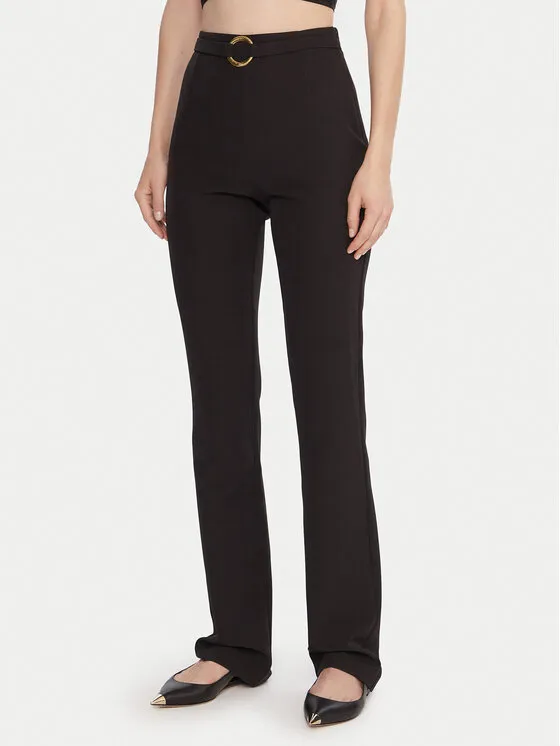 Stoffhose · Schwarz · Regular Fit