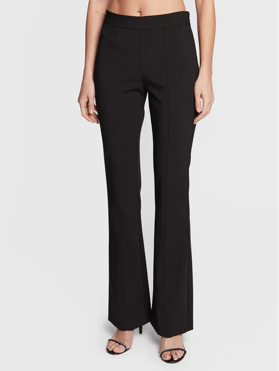 Stoffhose · Schwarz · Regular Fit