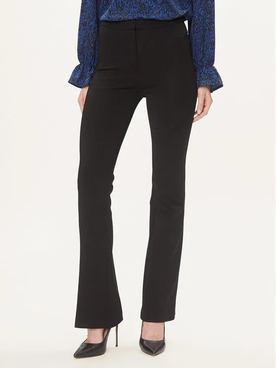 Stoffhose · Schwarz · Regular Fit