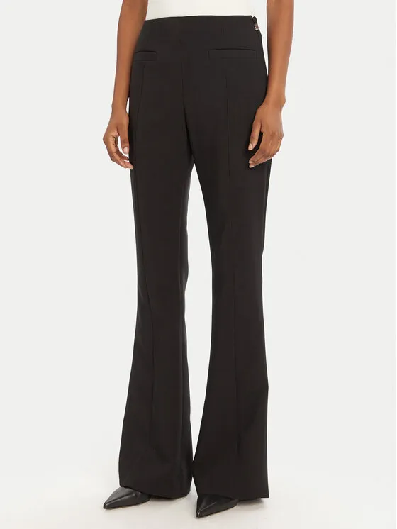 Stoffhose · Schwarz · Regular Fit