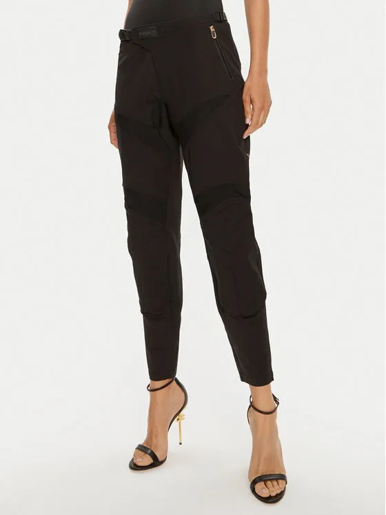 Stoffhose · Schwarz · Regular Fit