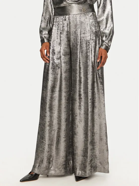 Stoffhose · Silberfarben · Regular Fit