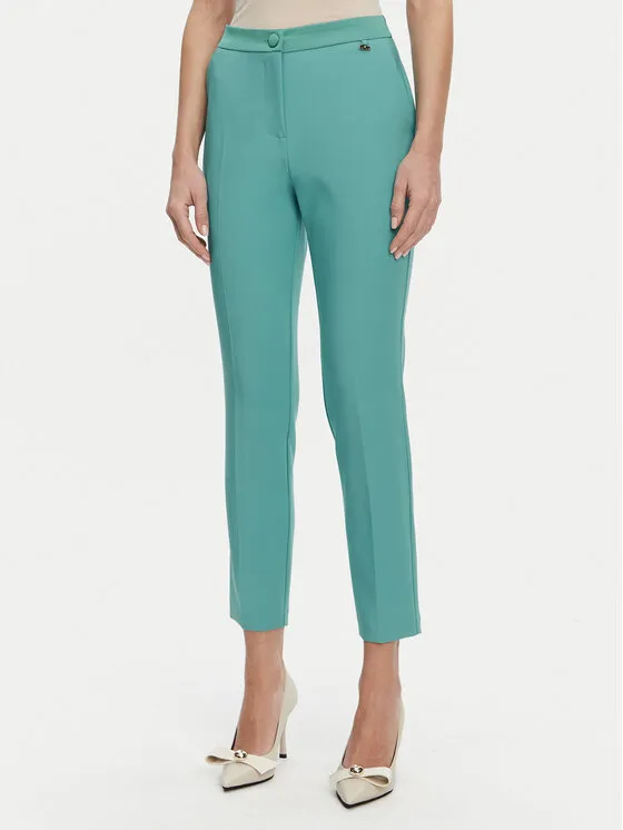 Stoffhose · Türkisfarben · Regular Fit