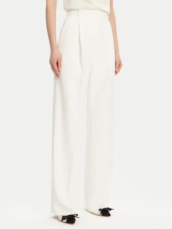 Stoffhose · Weiß · Regular Fit