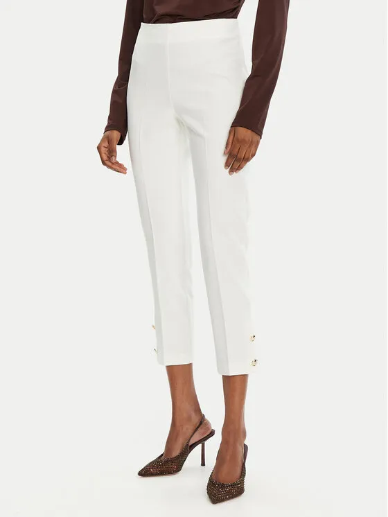 Stoffhose · Weiß · Regular Fit