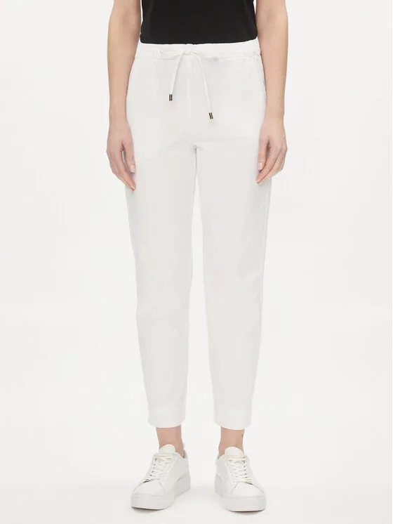 Stoffhose · Weiß · Regular Fit