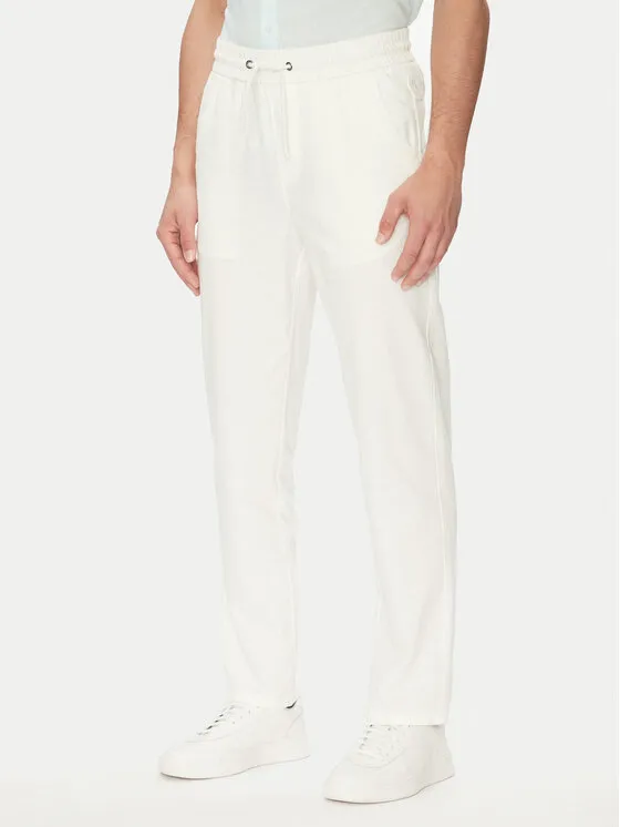 Stoffhose · Weiß · Regular Fit