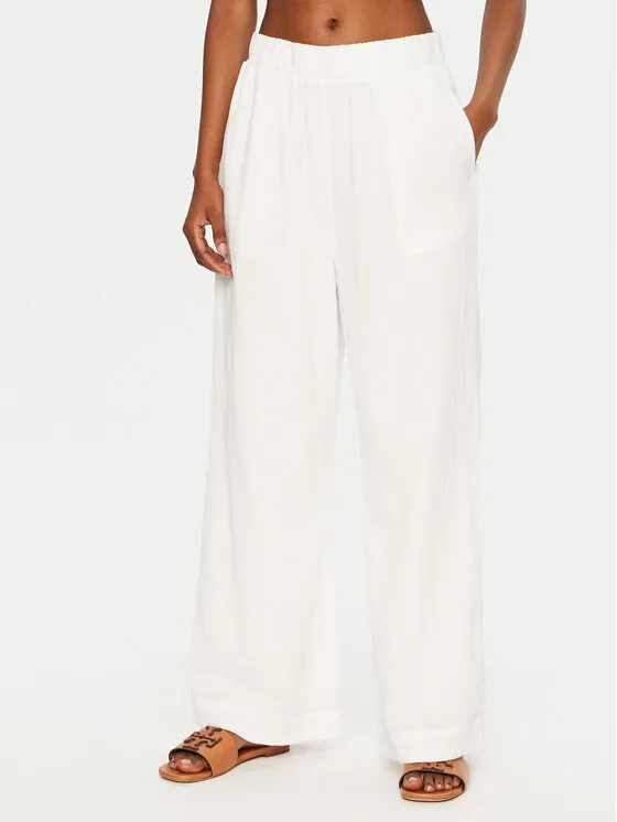 Stoffhose · Weiß · Regular Fit