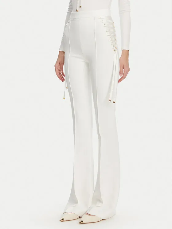 Stoffhose · Weiß · Regular Fit